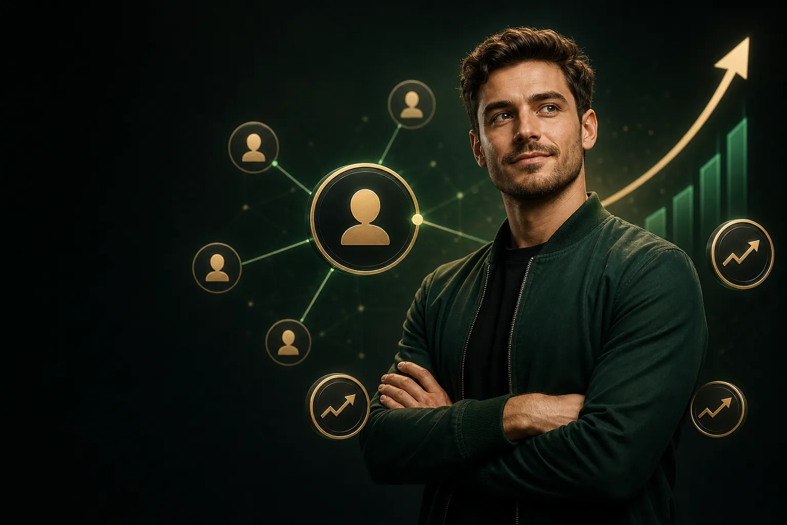 Talentfunded partner with referral network visuals