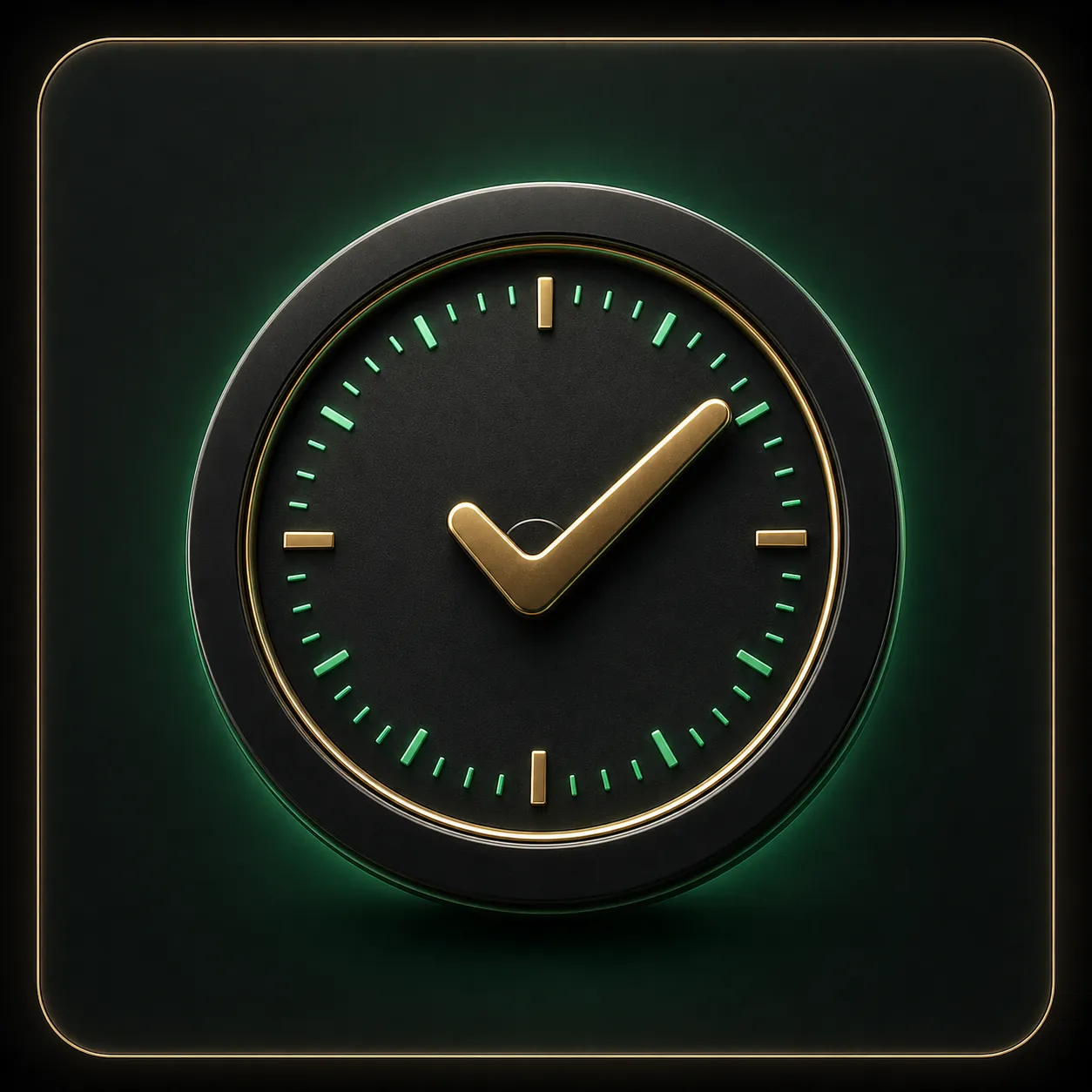 Premium clock icon for unlimited trading days